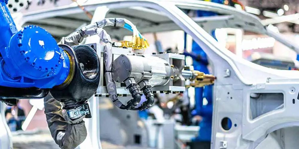 Automotive industry production line